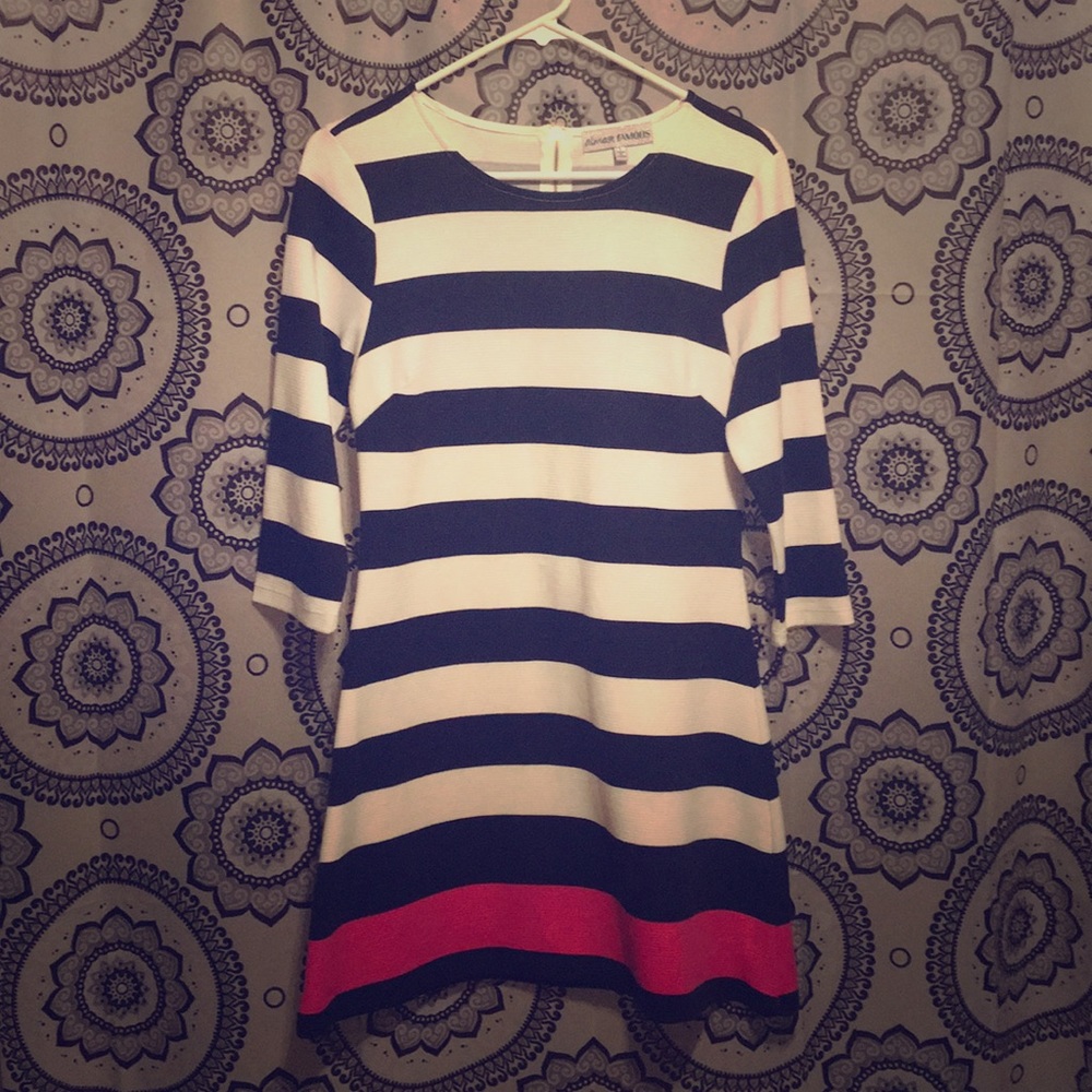 stripped dress